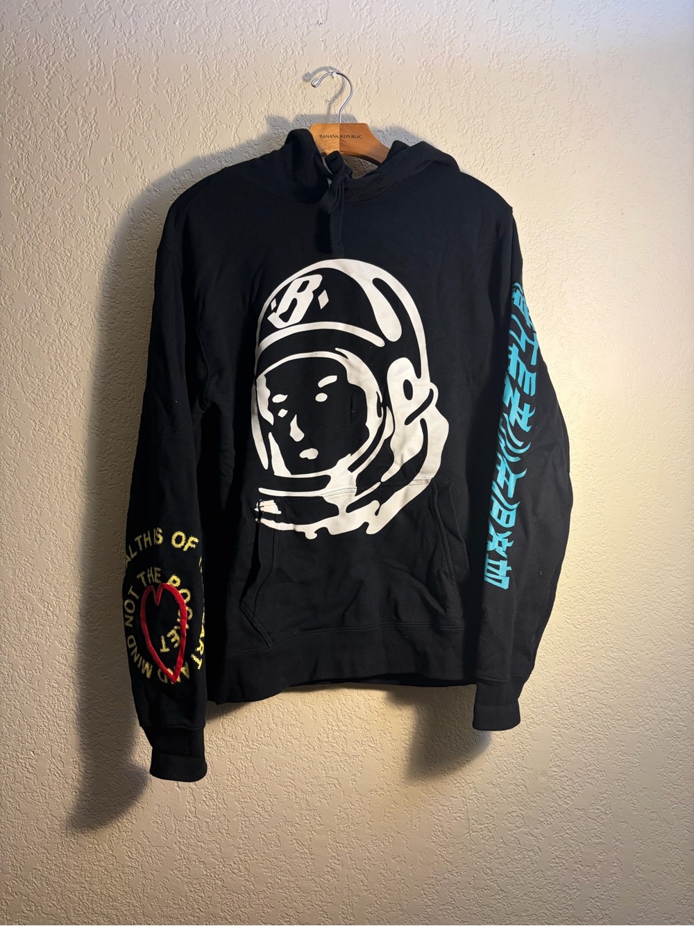 Billionaire Boys Club Black Astronaut Graphic Hoodie